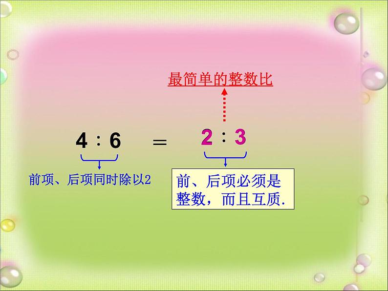 五年级下册数学课件 五 比的基本性质 青岛版（五四学制）08