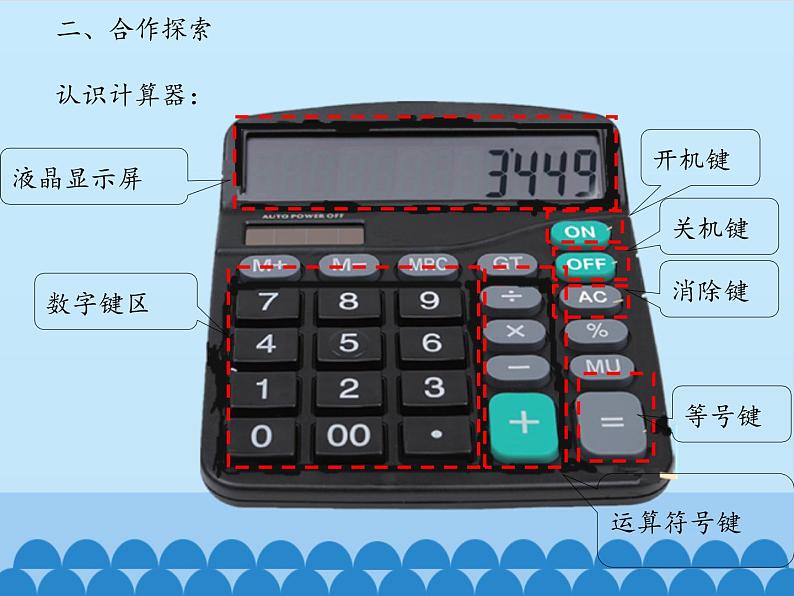 四年级上册数学课件 一、泰山古树——计算器  青岛版（五四学制）第5页