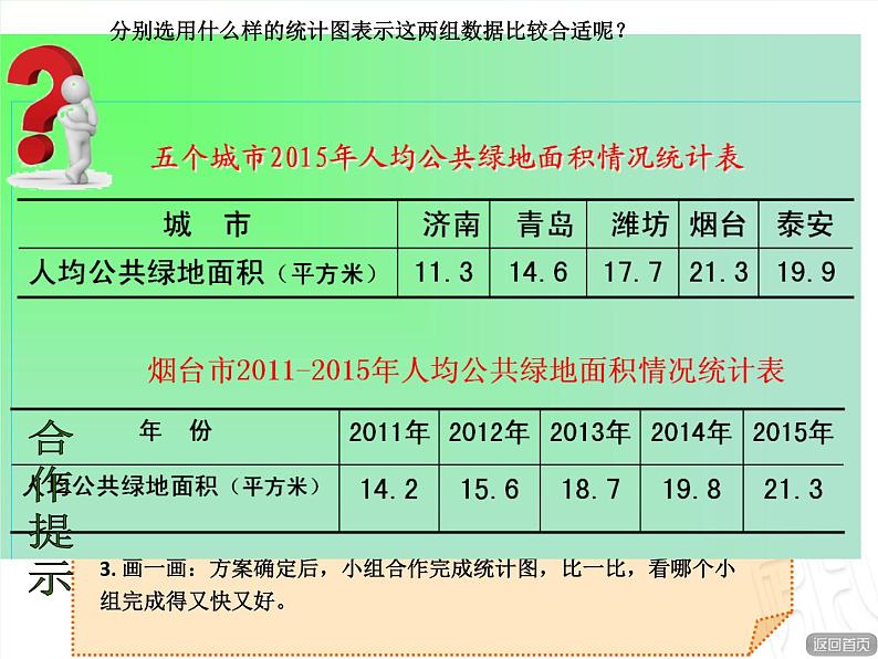 四年级下册数学课件 八 选择合适的统计图描述数据 青岛版（五四学制）07