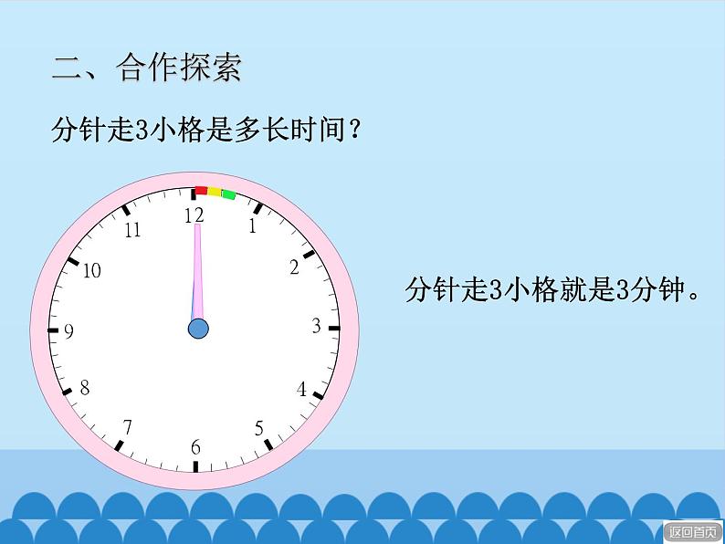 三年级上册数学课件 四、庆元旦——时、分、秒的认识 第一课时 青岛版（五四学制）第6页