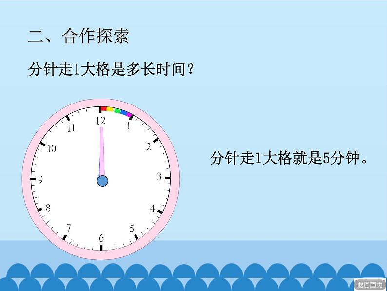 三年级上册数学课件 四、庆元旦——时、分、秒的认识 第一课时 青岛版（五四学制）第7页