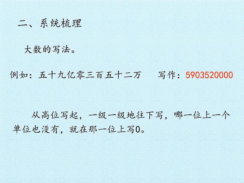 三年级下册数学课件 二 大数知多少——万以上数的认识 复习课件 青岛版（五四学制）05