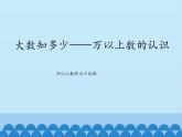 三年级下册数学课件 二 大数知多少——万以上数的认识（万以上数的大小比较） 青岛版（五四学制）