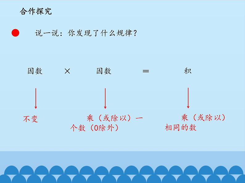 三年级下册数学课件 六 保护大天鹅——三位数乘两位数 （积的变化规律）  青岛版（五四学制）05