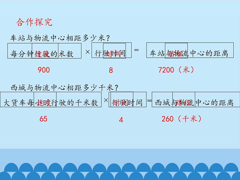 三年级下册数学课件 九 快捷的物流运输——解决问题 青岛版（五四学制）第4页