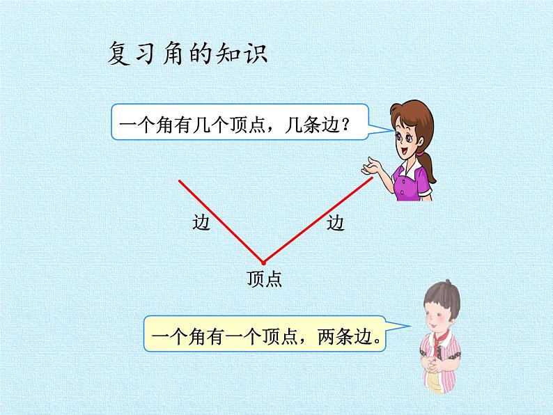 二年级上册数学课件 二 小制作——角的初步认识 复习课件 青岛版（五四学制）02