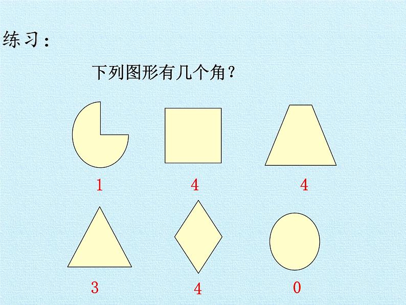 二年级上册数学课件 二 小制作——角的初步认识 复习课件 青岛版（五四学制）07