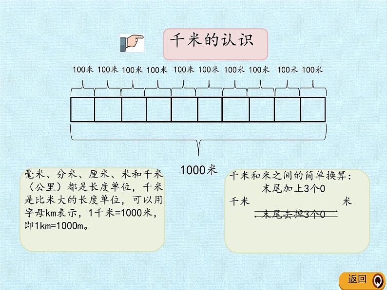 二年级下册数学课件 二、甜甜的梦——毫米、分米、千米的认识 复习课件 青岛版（五四学制）04