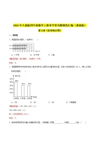 小学人教版7 条形统计图练习题