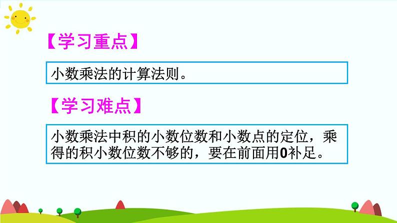 【精品课件】人教版 五年级上册数学 第1单元 小数乘法  1.2小数乘小数（第2课时）第3页