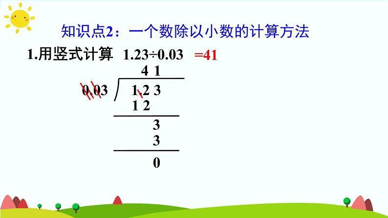 【精品课件】人教版 五年级上册数学 第3单元 小数除法  整理和复习07