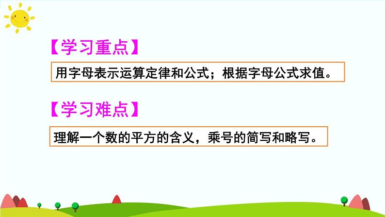 【精品课件】人教版 五年级上册数学 第5单元 简易方程  5.1.1用字母表示数  （第2课时）第3页