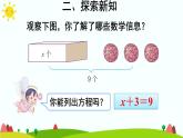 【精品课件】人教版 五年级上册数学 第5单元 简易方程  5.2.2解简易方程（ 第1课时）
