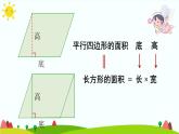 【精品课件】人教版 五年级上册数学 第6单元 多边形的面积  6.1平行四边形的面积   练习课（第2课时）