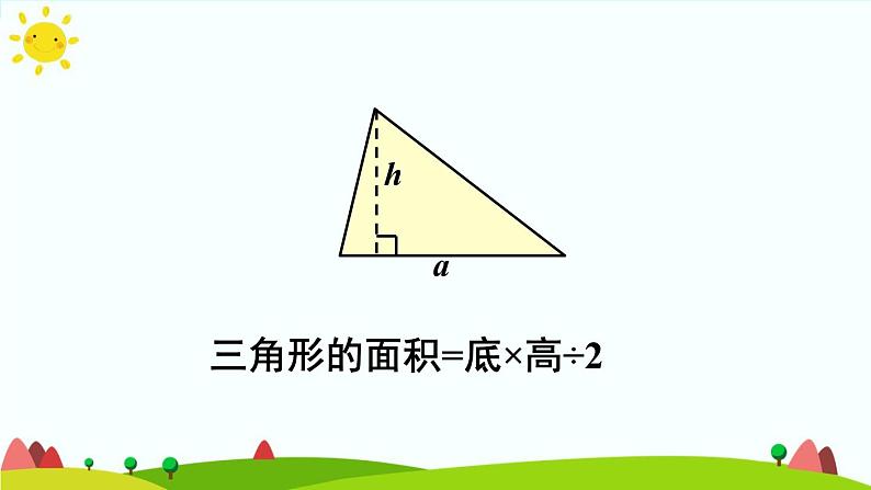 【精品课件】人教版 五年级上册数学 第6单元 多边形的面积  重点单元知识归纳与易错警示05