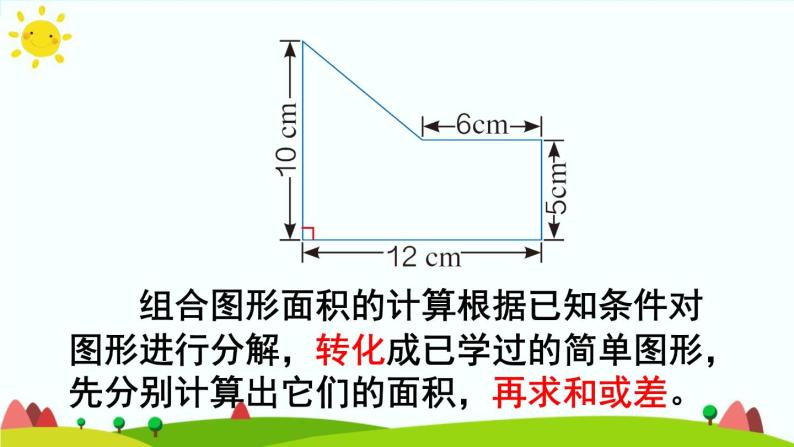 【精品课件】人教版 五年级上册数学 第6单元 多边形的面积  重点单元知识归纳与易错警示07