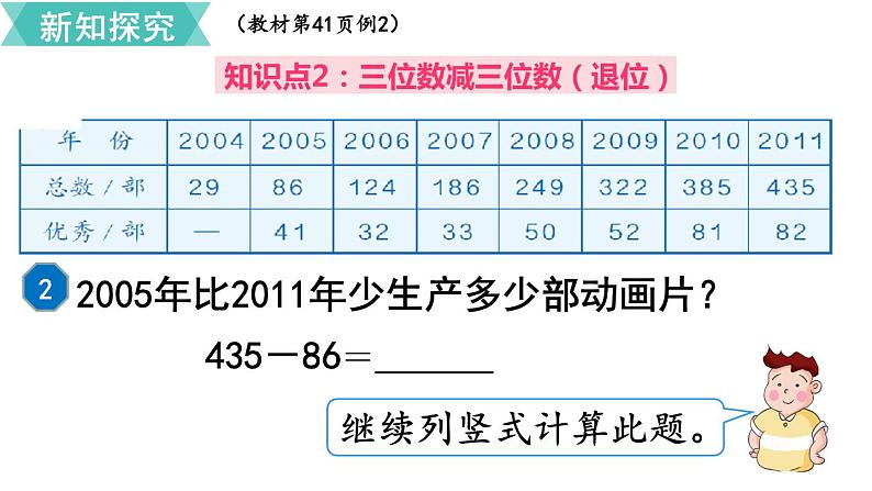 第四单元  第3课时 三位数减三位数（1）  课件07