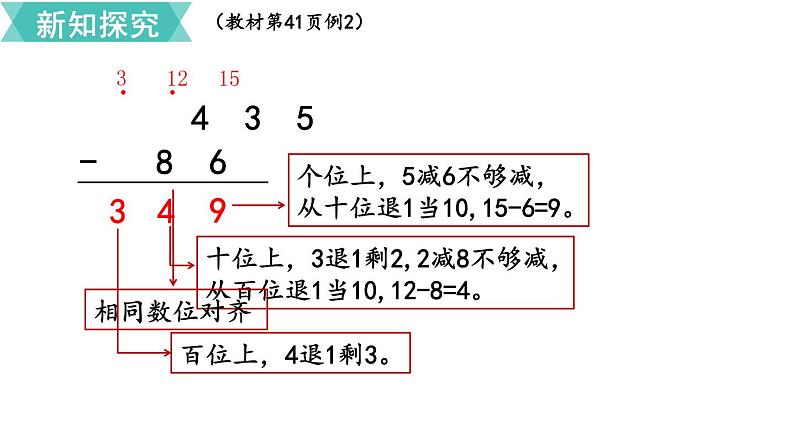 第四单元  第3课时 三位数减三位数（1）  课件08