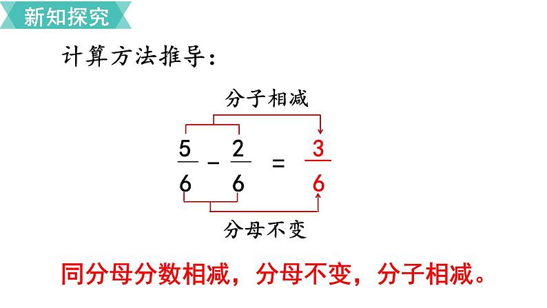 第八单元  第4课时 分数的简单计算  课件08