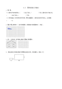 人教版六年级下册图形的放大与缩小同步测试题