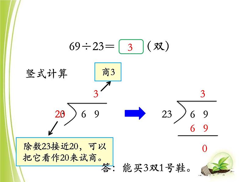 第2单元《除数接近整十数的除法》PPT课件06