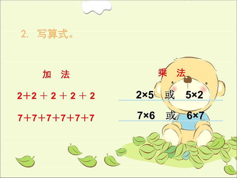 1.2 《2的乘法口诀》PPT课件第4页