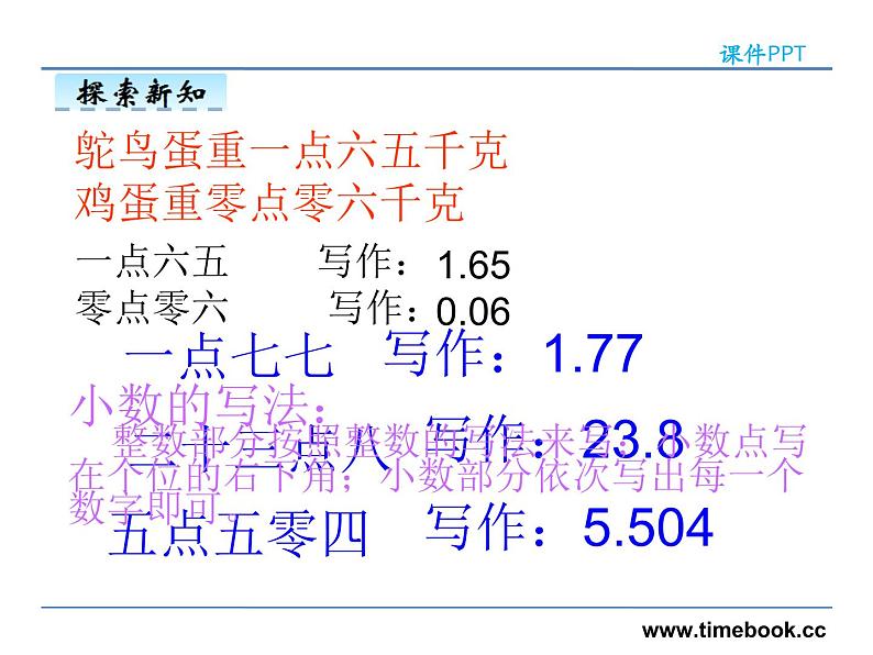 4.1小数的意义——课件07