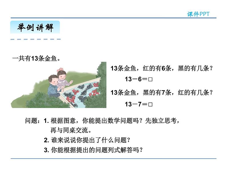 2.2.2 十几减7、6——课件第5页