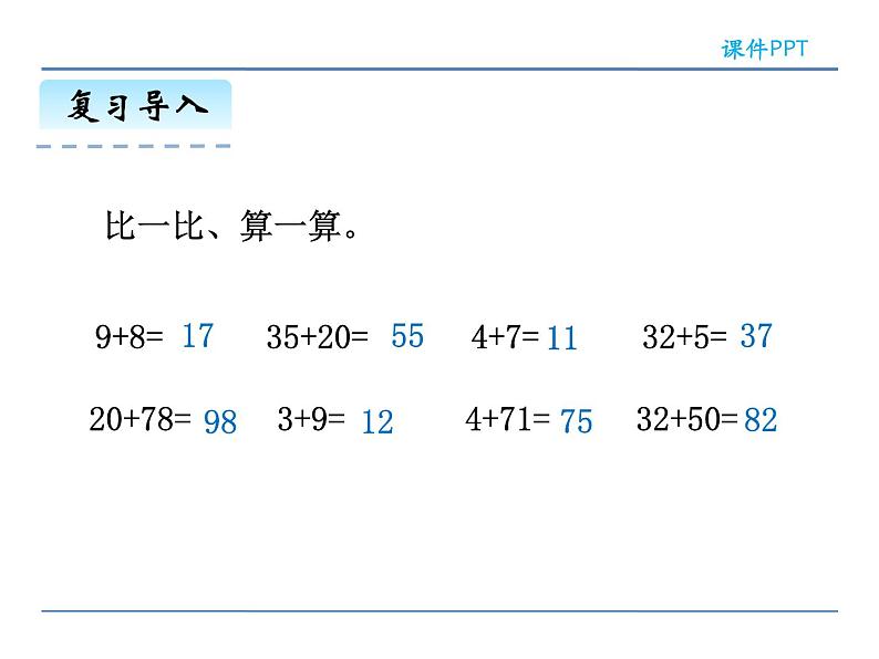 6.2.2两位数加一位数（进位）——课件第4页