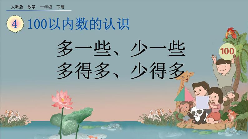 4.6 多一些、少一些、多得多、少得多、精品课件01