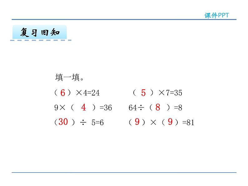 4.2 用9的乘法口诀求商——课件05