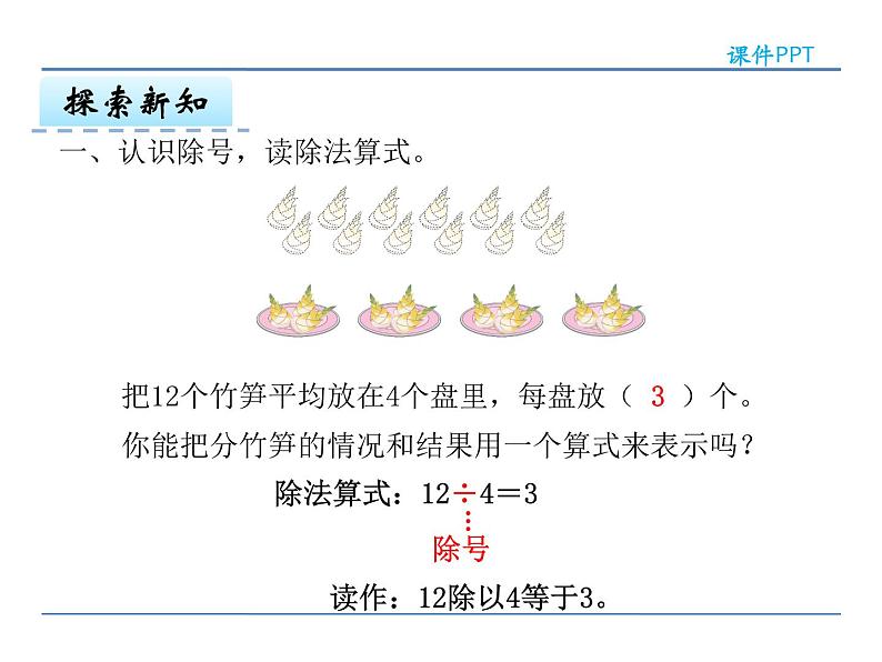 2.3 除法的含义及读写——课件第8页