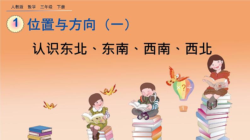1.3 认识东北、东南、西南、西北、精品课件01