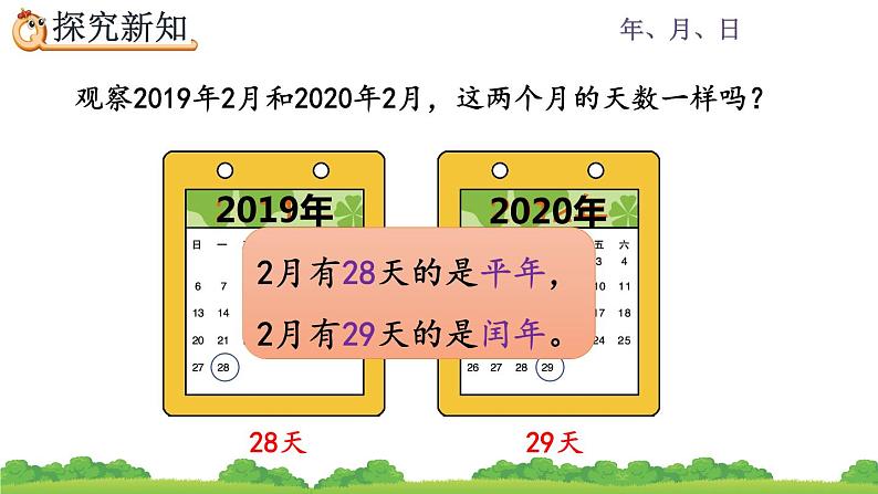 6.2 平年、闰年、精品课件03