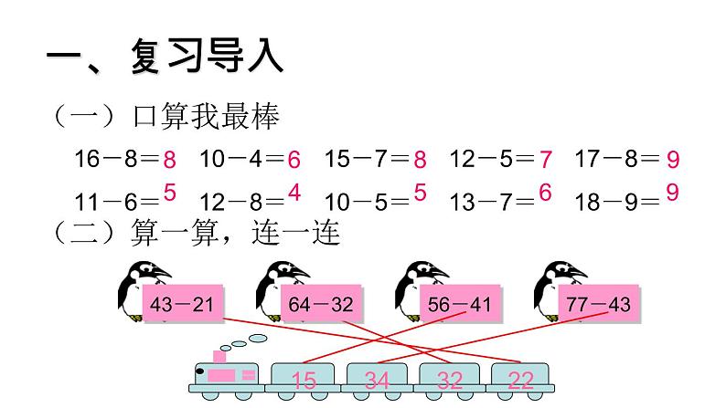 2.3《不退位减》PPT课件第3页