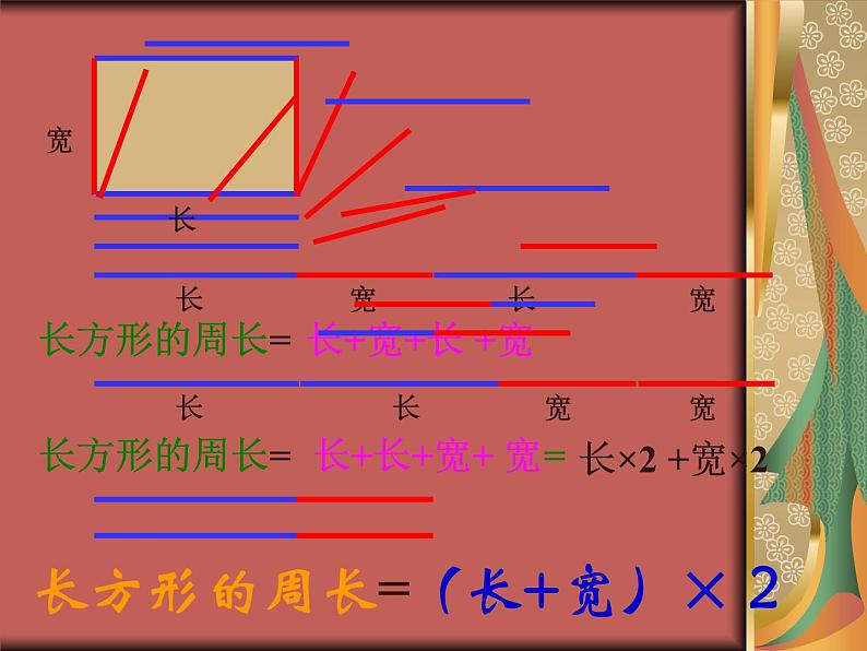 3.3 长方形、正方形的周长计算 教学课件07