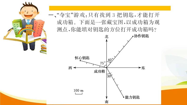 人教版小学数学六年级上册 第二单元配套练习题 第1课时 描述物体的位置PPT03