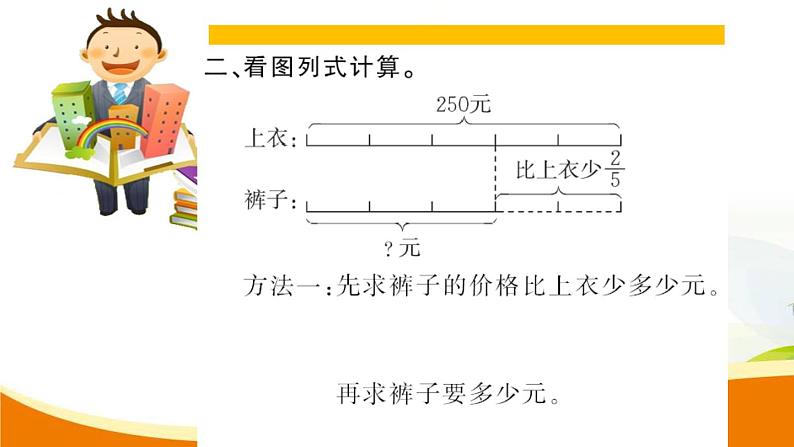 人教版小学数学六年级上册 第一单元配套练习题 第9课时 解决问题（3） PPT第6页