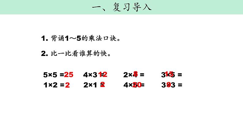 4.5《6 的乘法口诀》PPT课件第2页