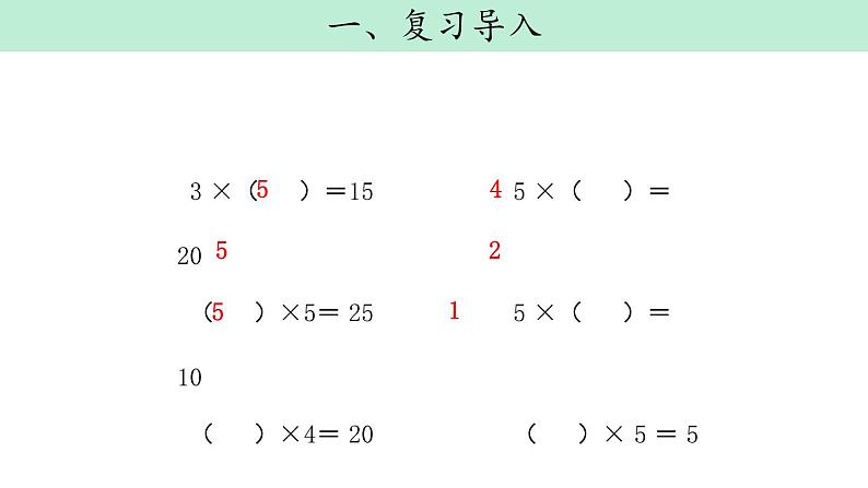 4.3《2、3、4的乘法口诀》PPT课件第2页