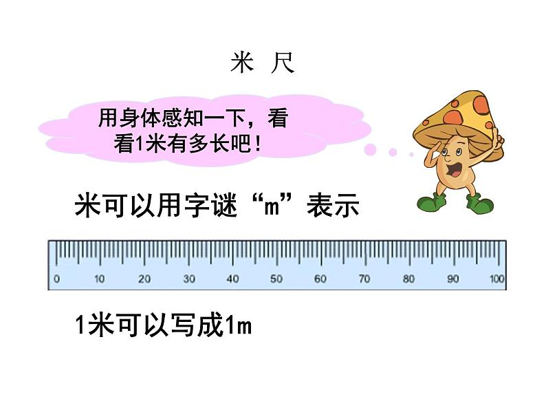 苏教版二上数学教学课件第3课时 认识米第3页