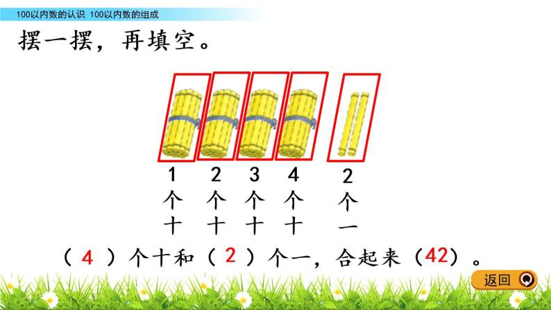 3.3《100以内数的组成》PPT课件 冀教版数学小学一年级下册06