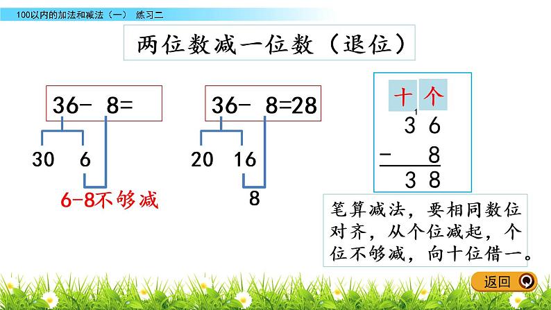 5.10《练习二》PPT课件 冀教版数学小学一年级下册03