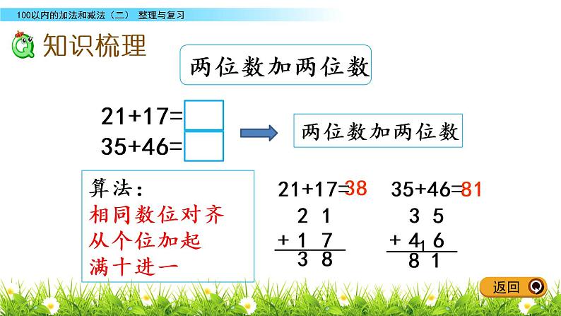 7.10《整理与复习》PPT课件 冀教版数学小学一年级下册第3页