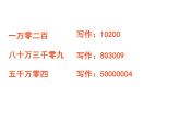 1.2万以上数的写法及大小比较PPT课件