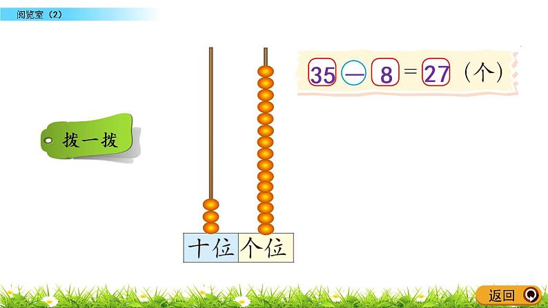 6.6《阅览室（2）》PPT课件 北师大版数学小学一年级下册05