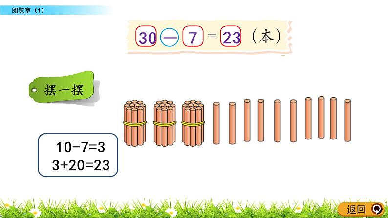 6.5《阅览室（1）》PPT课件 北师大版数学小学一年级下册04