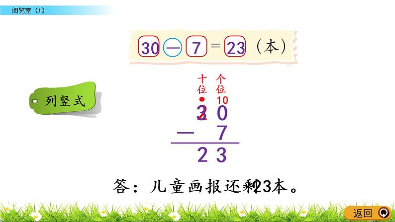 6.5《阅览室（1）》PPT课件 北师大版数学小学一年级下册06