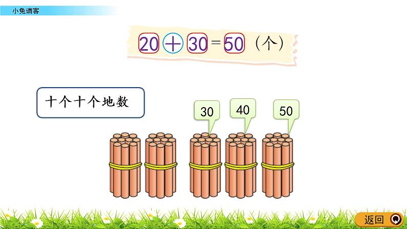 5.1《小兔请客》PPT课件 北师大版数学小学一年级下册第4页