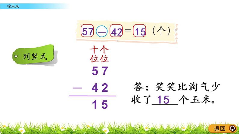 5.5《收玉米》PPT课件 北师大版数学小学一年级下册第6页